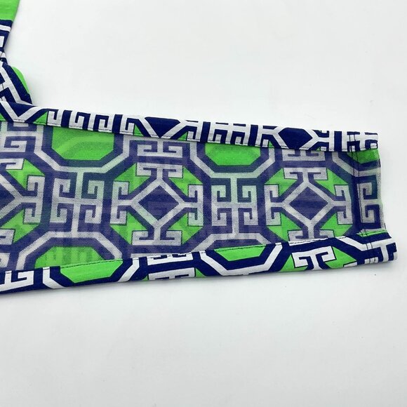 IBKUL Icifil Long Sleeve 1/4 Zip Sun Golf Pullover Classic Key Pattern Med - Picture 6 of 10